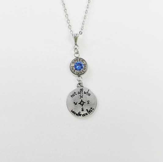 Not All Who Wander Necklace