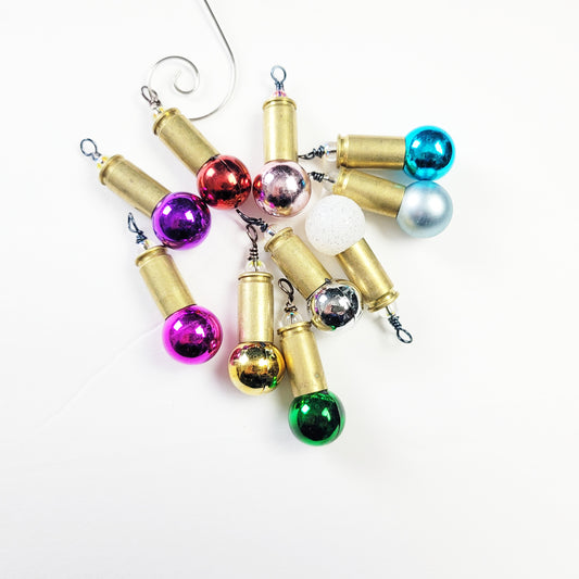 Bullet Christmas Ornament made from real brass casing