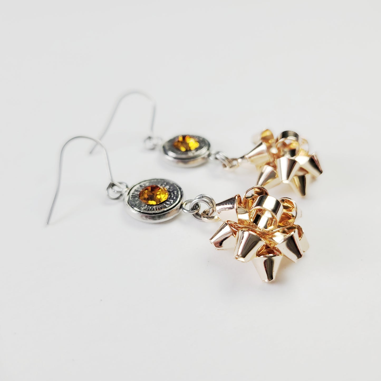 Bow Bullet Earrings