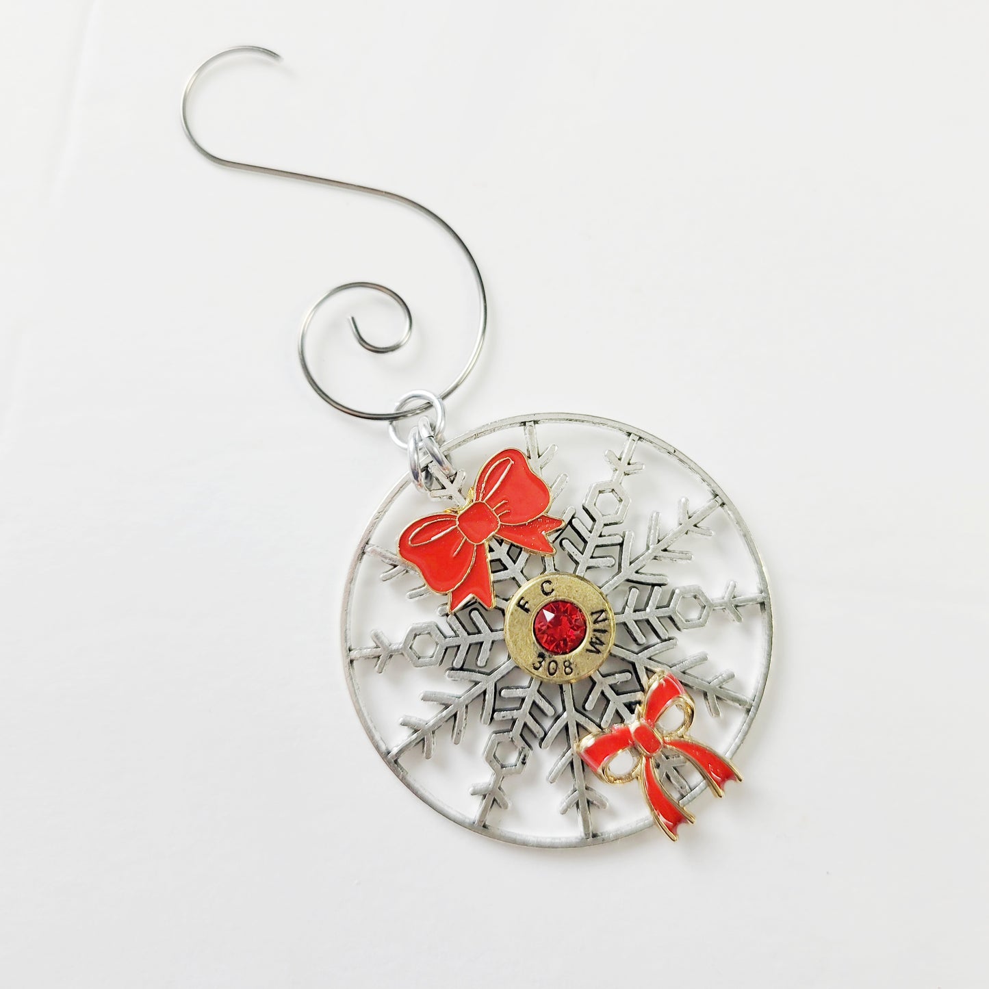 Bougie Bullet Snowflake Ornament