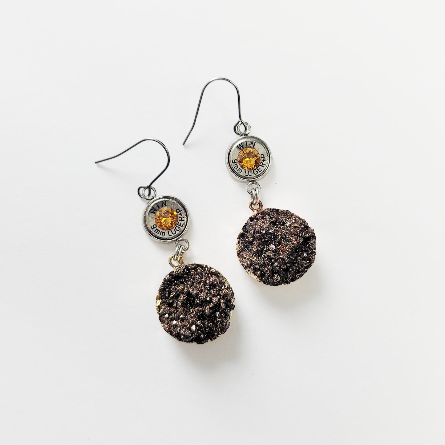 One-of-a-kind coffee-inspired bullet jewelry