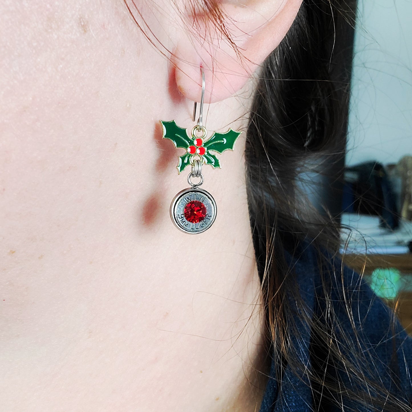 Holly Bullet Earrings