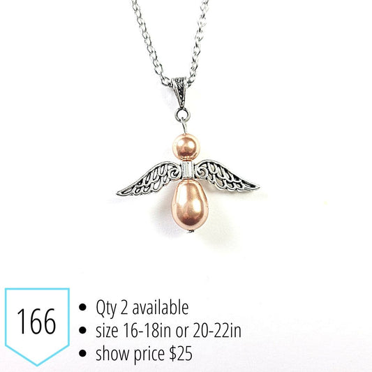 Champagne Angel Necklace
