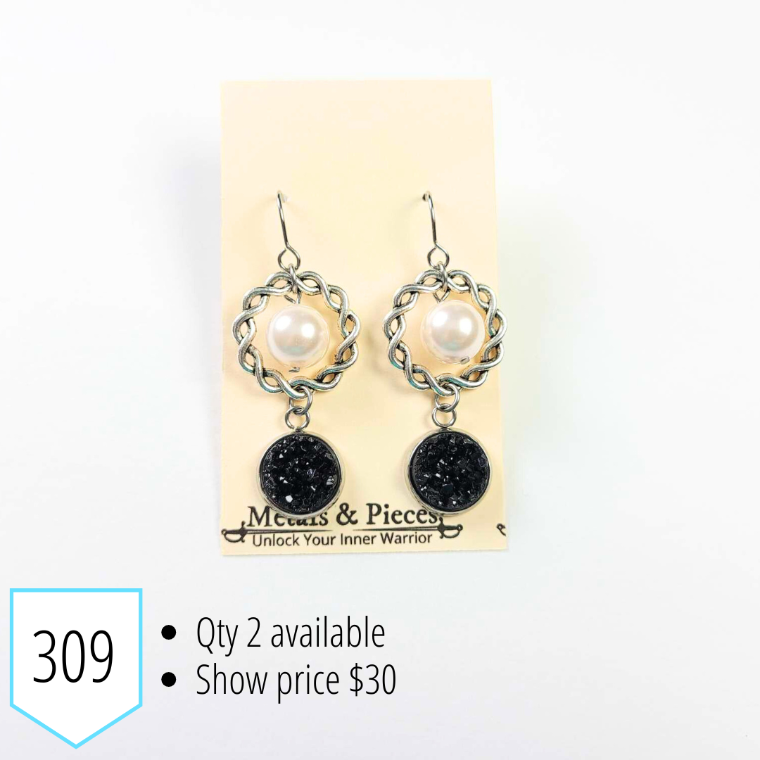 Small Moon Earrings