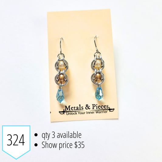 Beach Pearl Earrings