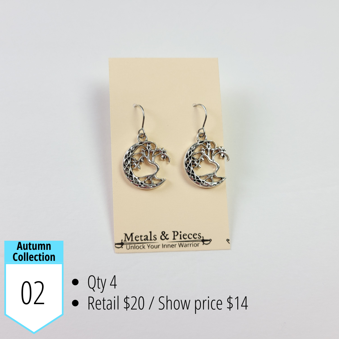 Autumn Tree Earrings