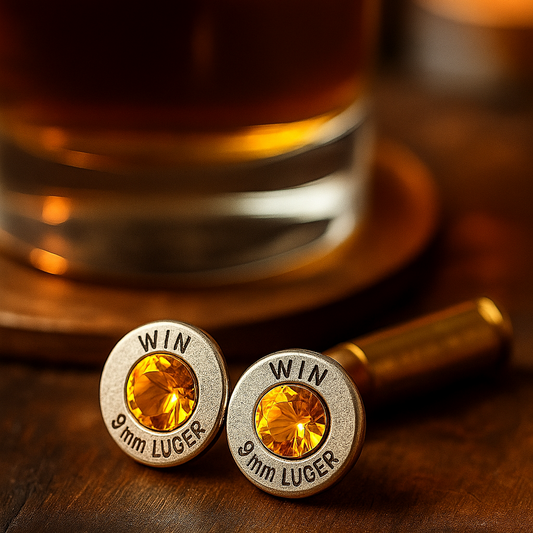 Stud Bullet Earrings