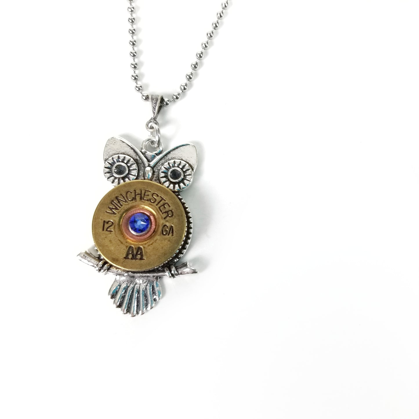 Owl Shotgun Necklace