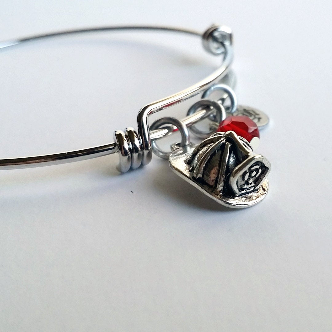 Fire Helmet Bangle