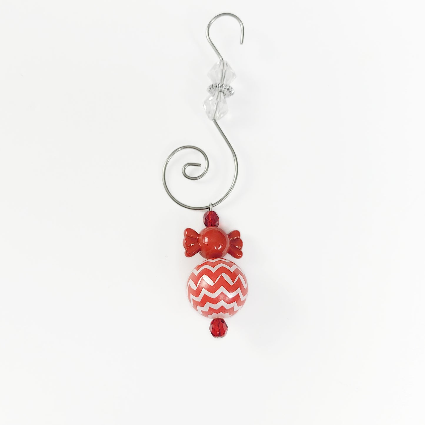 Red Ornament - Peppermint Candy Ornament